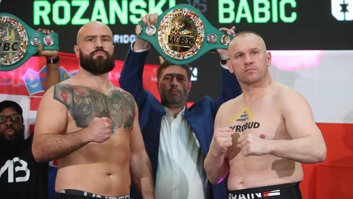 Alen Babic vs Łukasz Rozański: poids de la Pologne