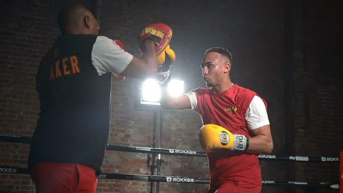 Ben Whittaker and SugarHill Steward