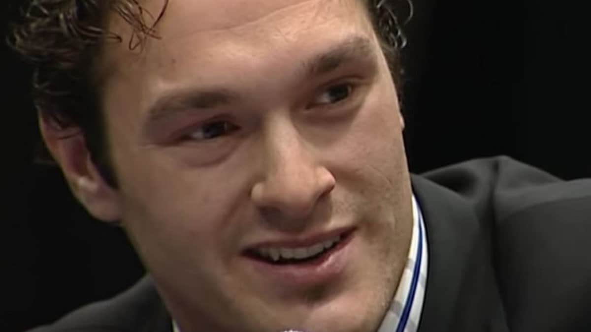 Tyson Fury in 2008