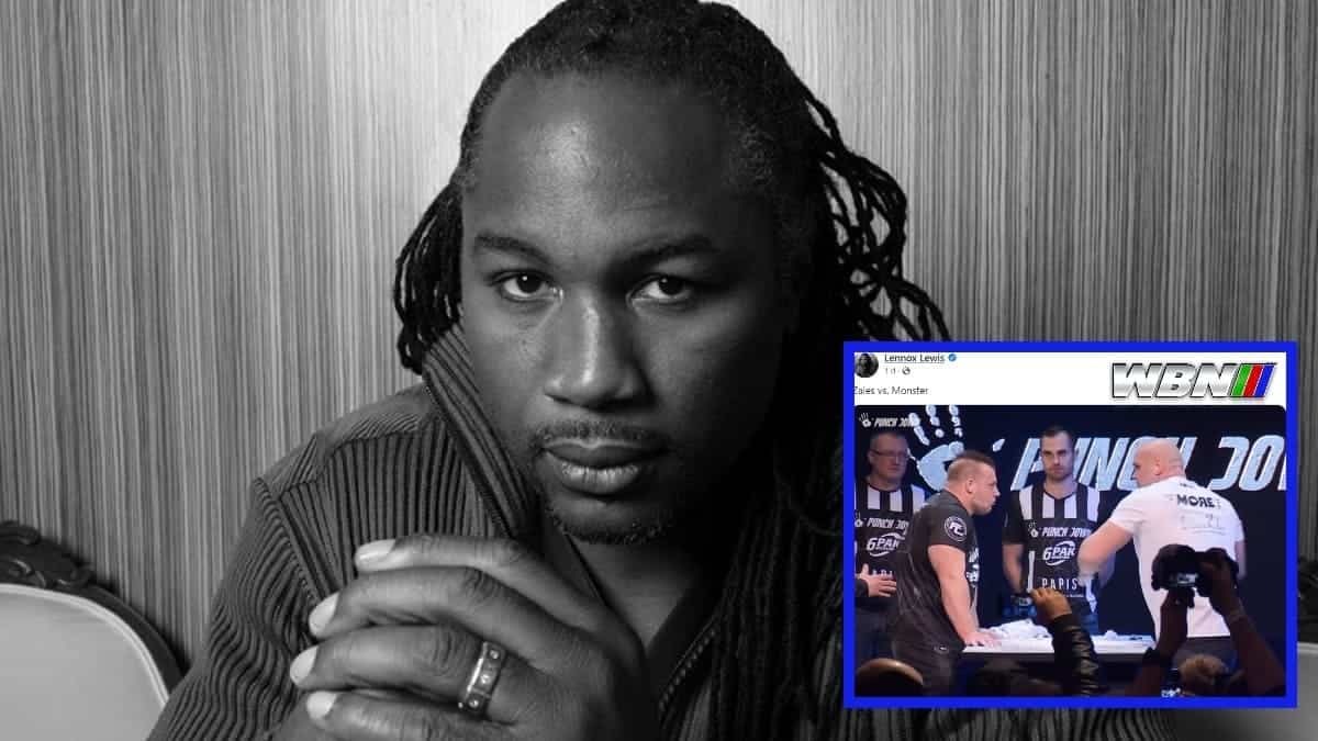 Lennox Lewis Facebook hacked