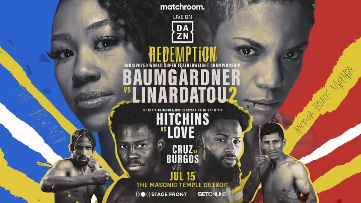 Alycia Baumgardner contre Christina Linardatou à Detroit le 15 juillet