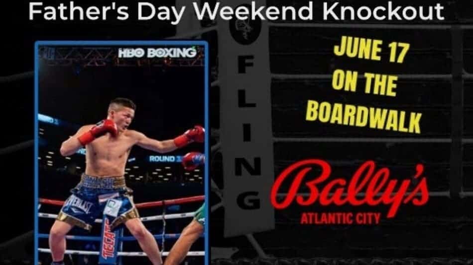 Ballys Atlantic City accueillera une carte de boxe le 17 juin