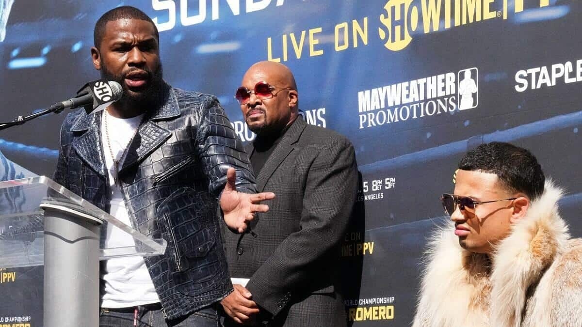 Floyd Mayweather Roland Romero Gervonta Davis