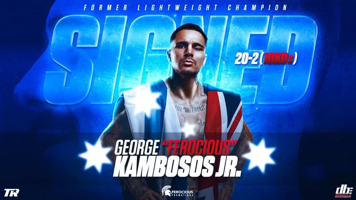 George Kambosos Jr Top Rank