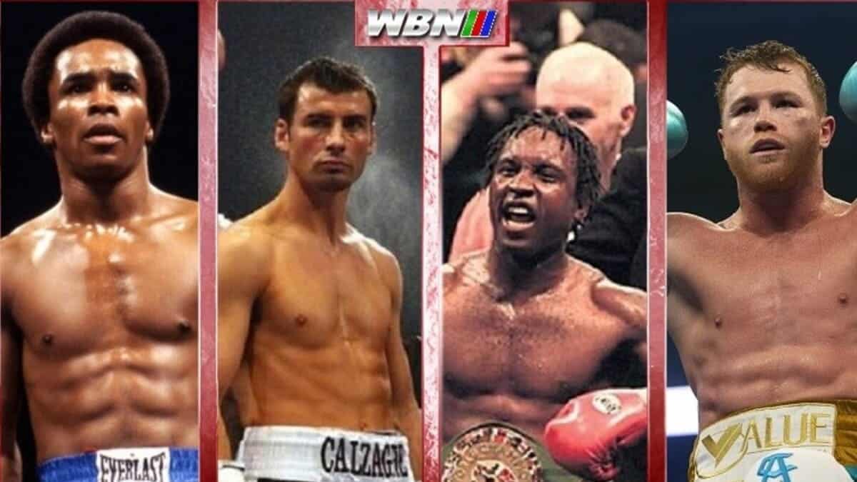 Sugar Ray Leonard Joe Calzaghe Nigel Benn Canelo Alvarez