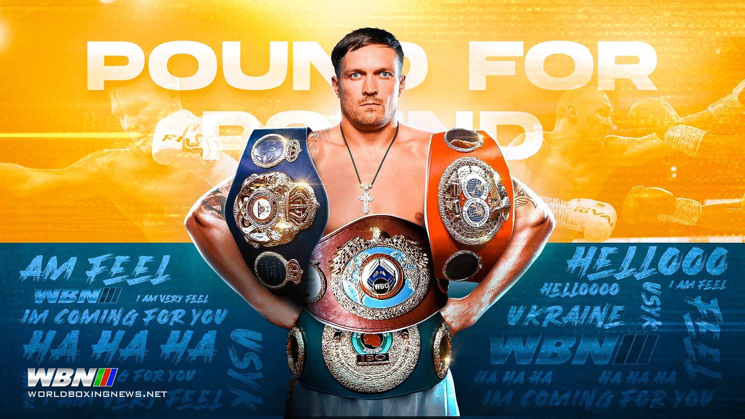 Qui remplacera Usyk en tant que meilleur livre pour livre cet été?