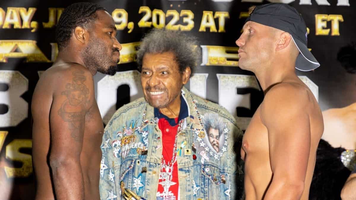 Adrien Broner Don King and Bill Hutchinson