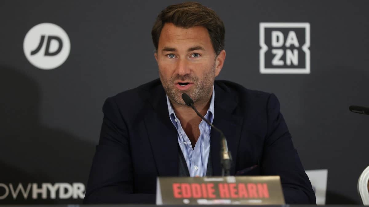 Eddie Hearn DAZN