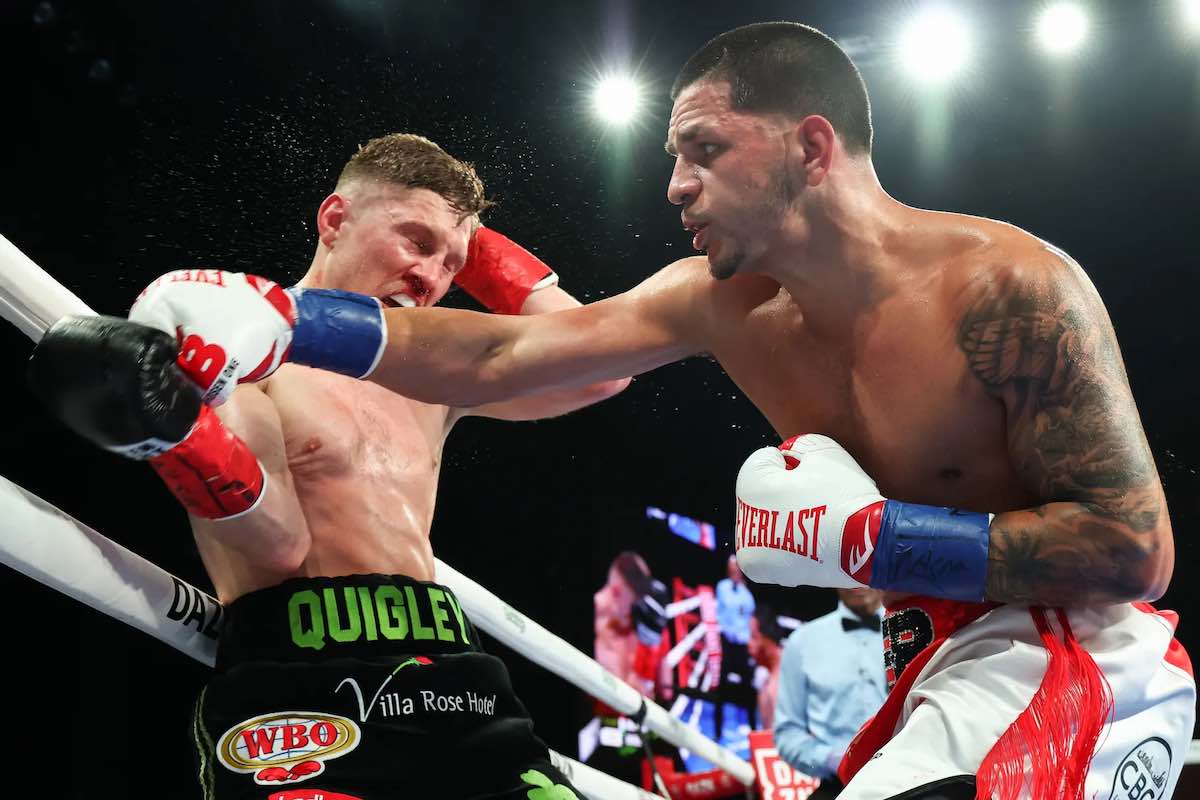 Jason Quigley vs. Edgar Berlanga (Ed Mulholland/Matchroom)