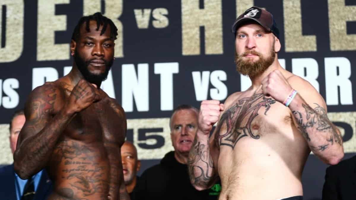 Deontay Wilder vs Robert Helenius