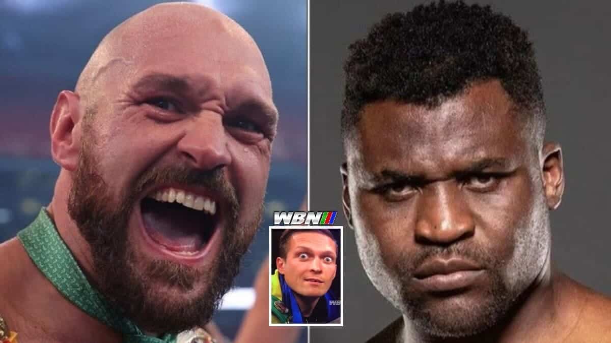 Tyson Fury vs Francis Ngannou Oleksandr Usyk