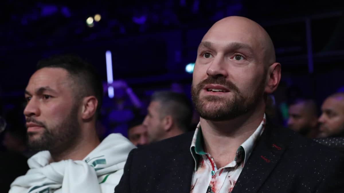 Tyson Fury at Wembley