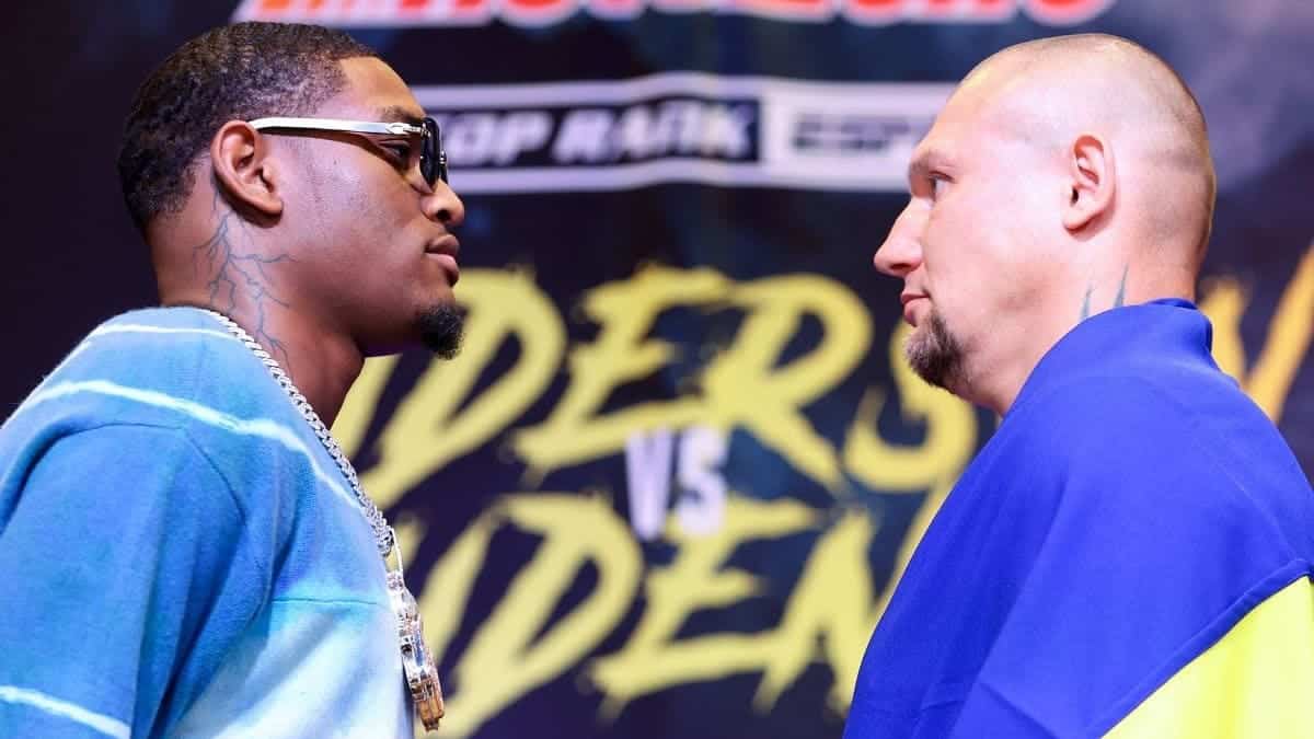 Jared Anderson vs Rudenko at heavyweight