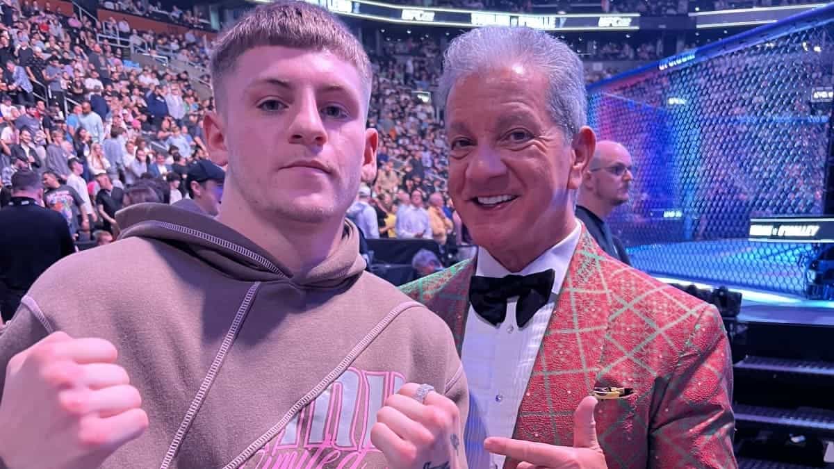 Callum Walsh joue un rôle d'invité à l'UFC 292 avant son retour