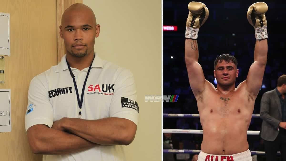 Frazer Clarke vs Dave Allen at heavyweight