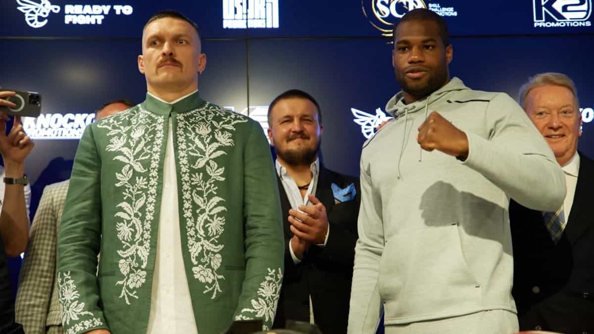 Oleksandr Usyk vs Daniel Dubois