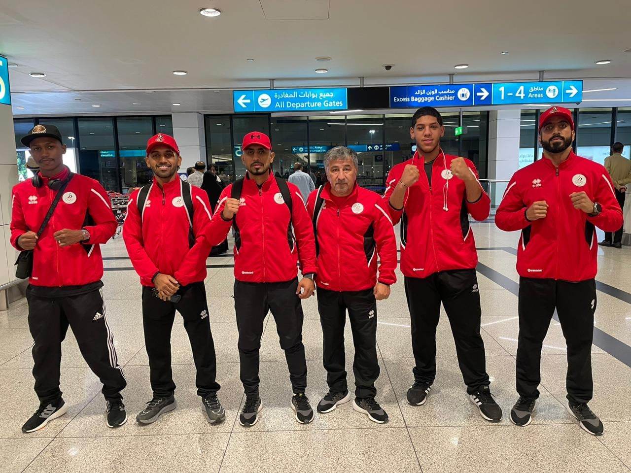 L'équipe des Émirats arabes unis part en Chine pour effectuer les derniers préparatifs pour les Jeux asiatiques