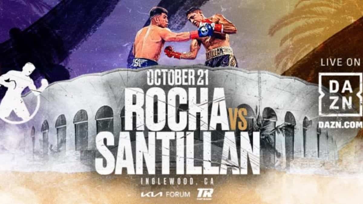 Alexis Rocha contre Giovani Santillan prévu pour le 21 octobre