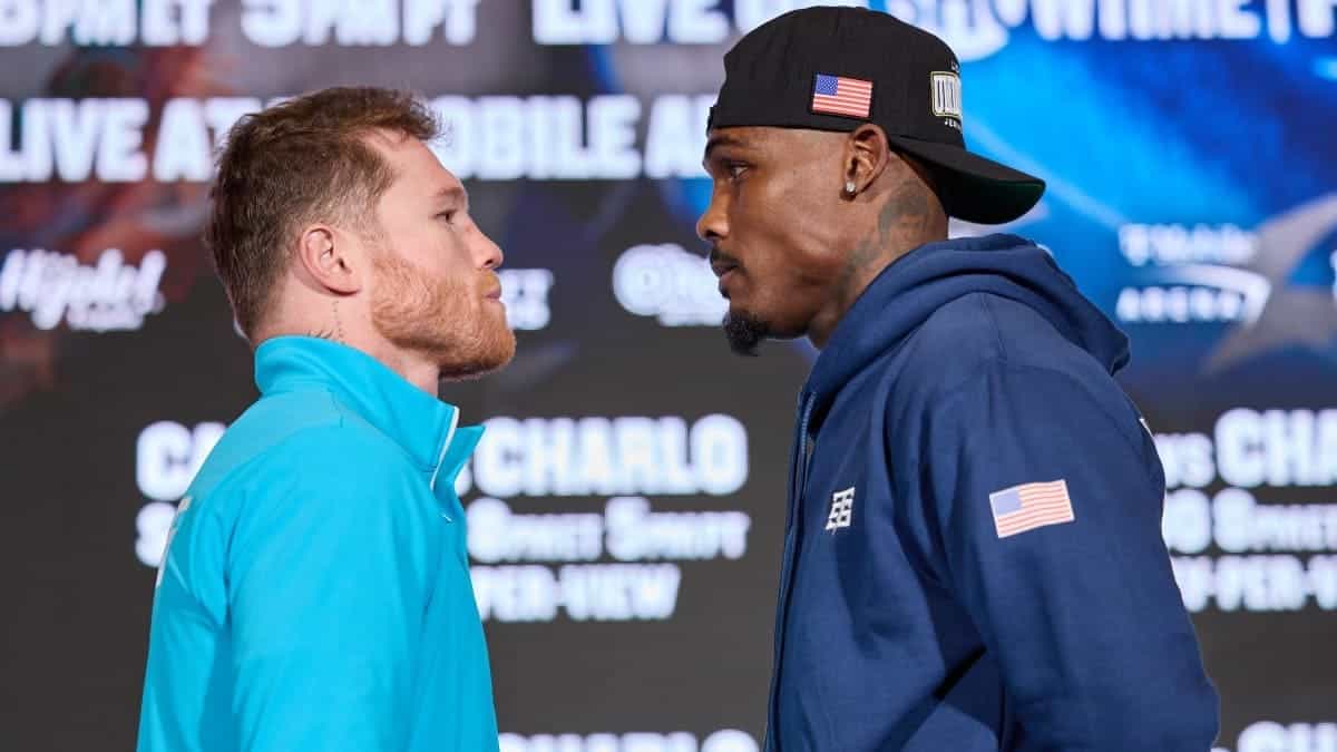 Canelo Alvarez goes head to head wirth Jermell Charlo
