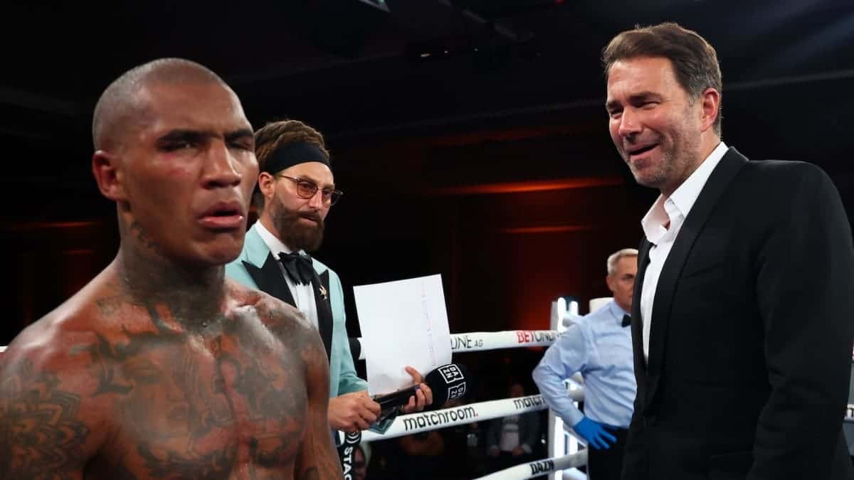 Conor Benn and Eddie Hearn