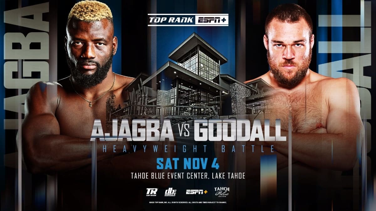 Efe Ajagba contre Joe Goodall prévu pour le 4 novembre