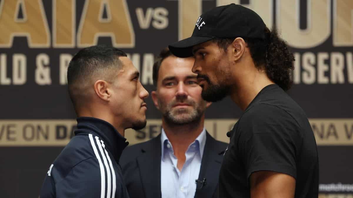 Jai Opetaia et Jordan Thompson discutent de la lutte pour le titre mondial