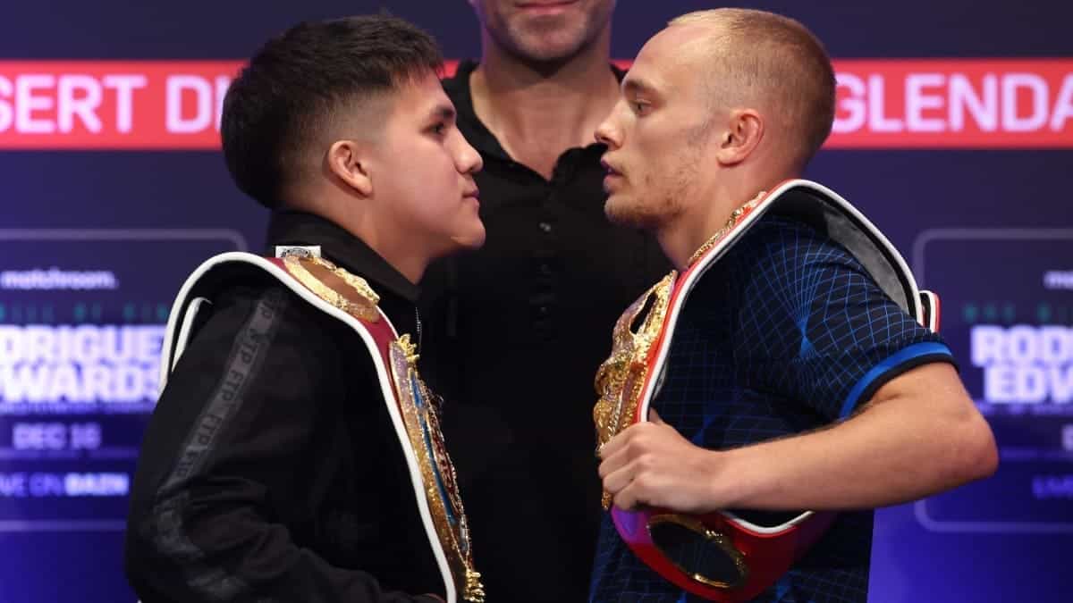 Jesse Rodriguez et Sunny Edwards s'affrontent avant l'unification