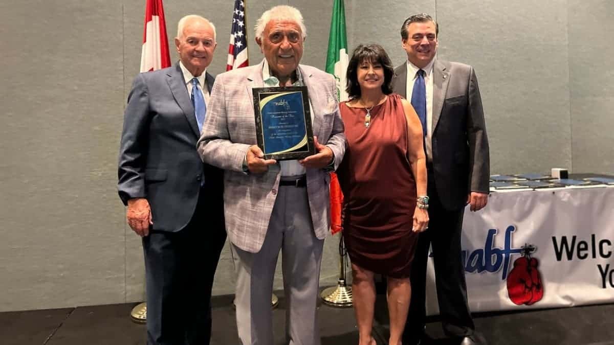 Jimmy Burchfield Sr. remporte le titre de promoteur NABF de l'année