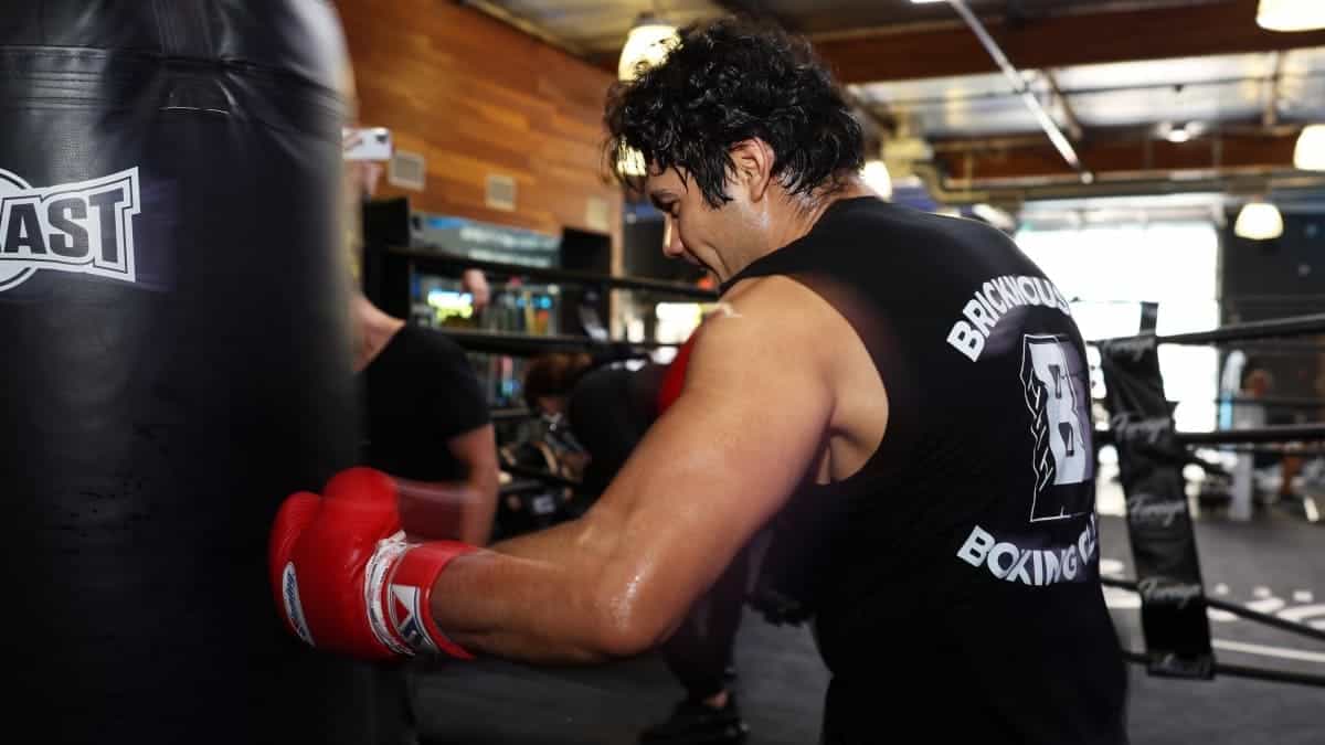 Former light heavyweight champion Gilberto Ramirez at cruiserweight