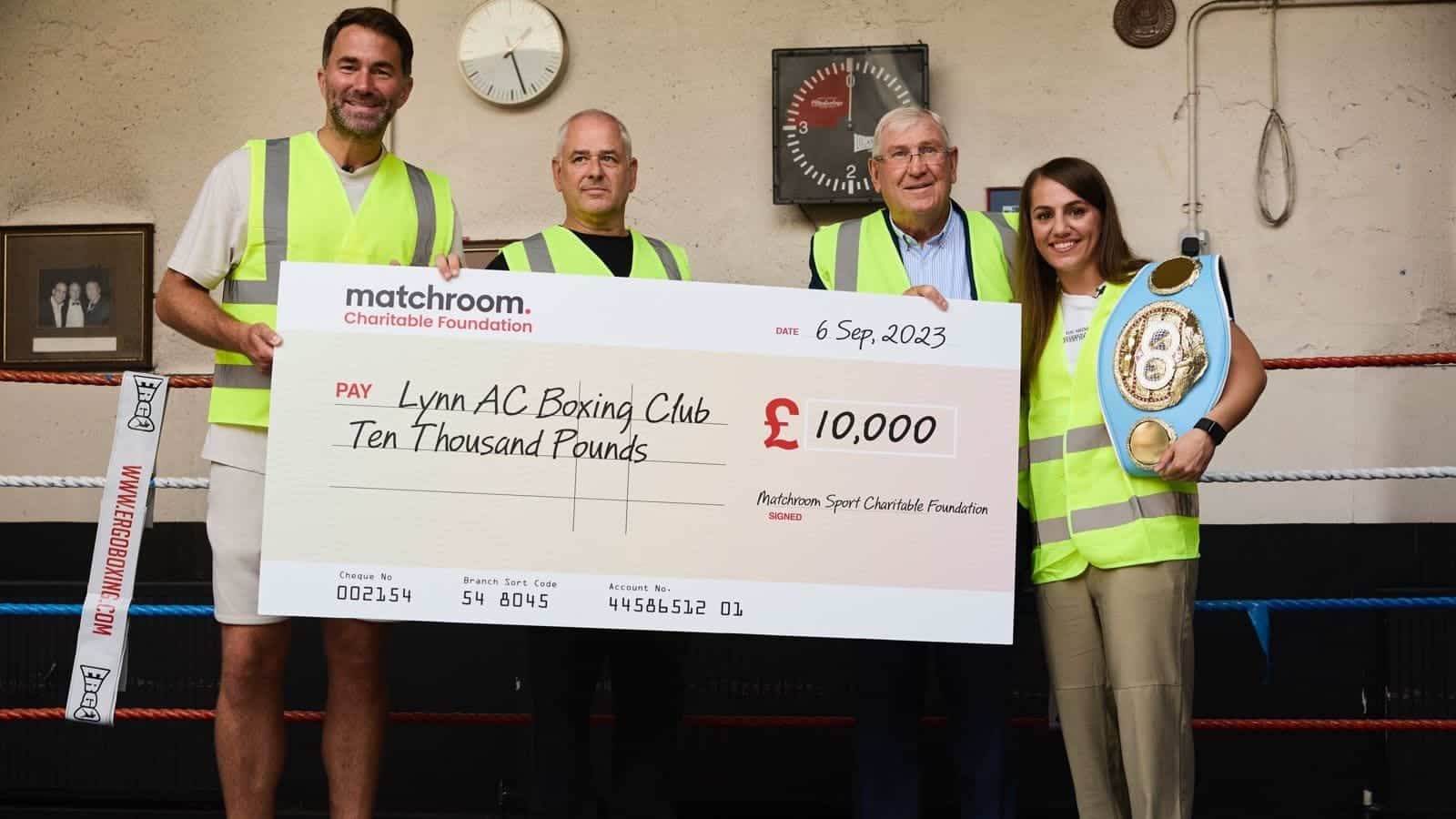 L’association caritative Matchroom Boxing sauve la plus ancienne salle de sport amateur du Royaume-Uni de la fermeture