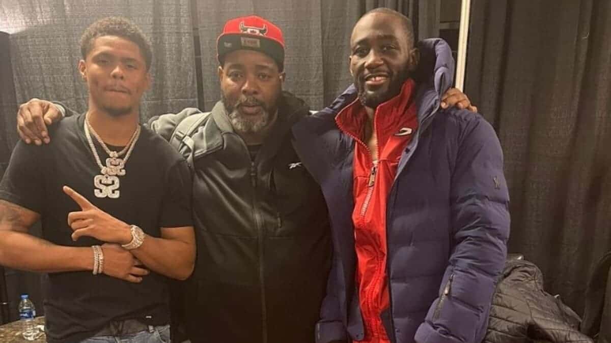 Terence Crawford Brian McIntyre and Shakur Stevenson