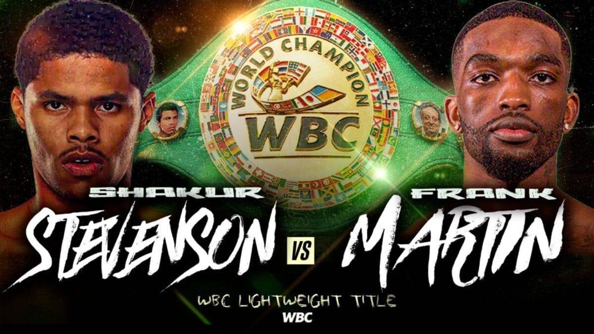 Shakur Stevenson vs Frank Martin