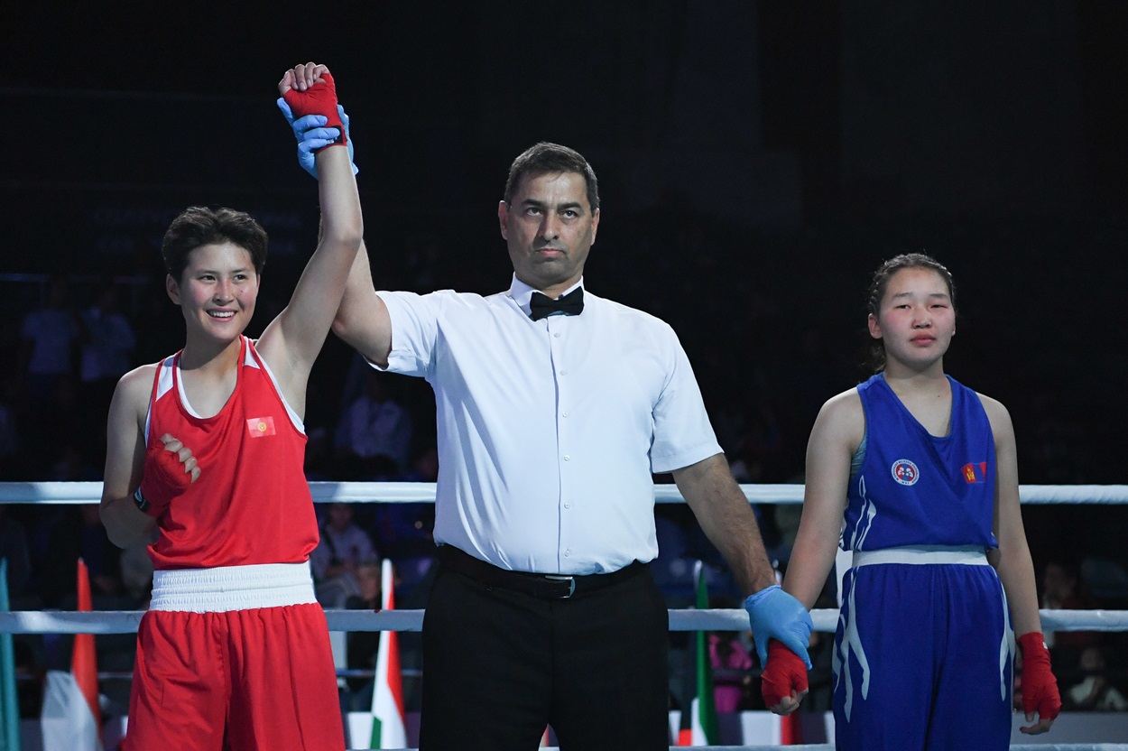 Le Kirghizistan a remporté une compétition féminine historique à Astana, sa première aux Championnats d'Asie juniors