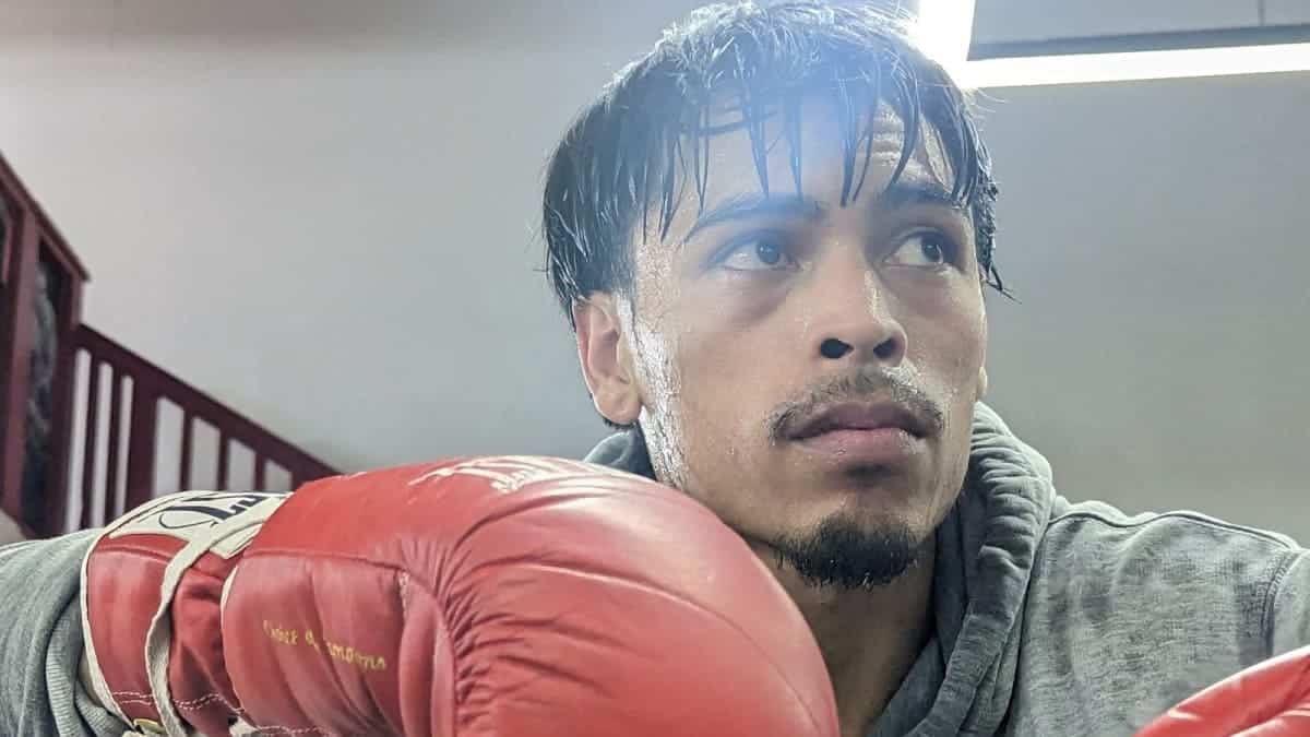 Angelo Leo prêt pour le combat Pro Box TV mercredi