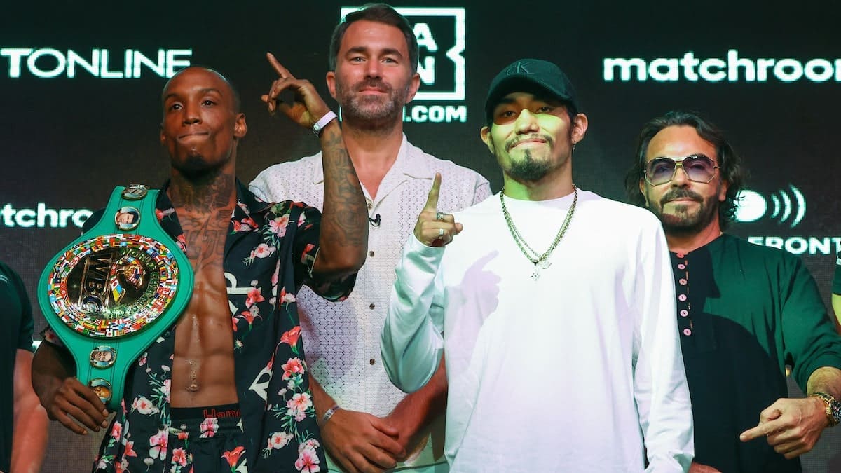 Conférence de presse finale d'O'Shaquie Foster contre Rocky Hernandez