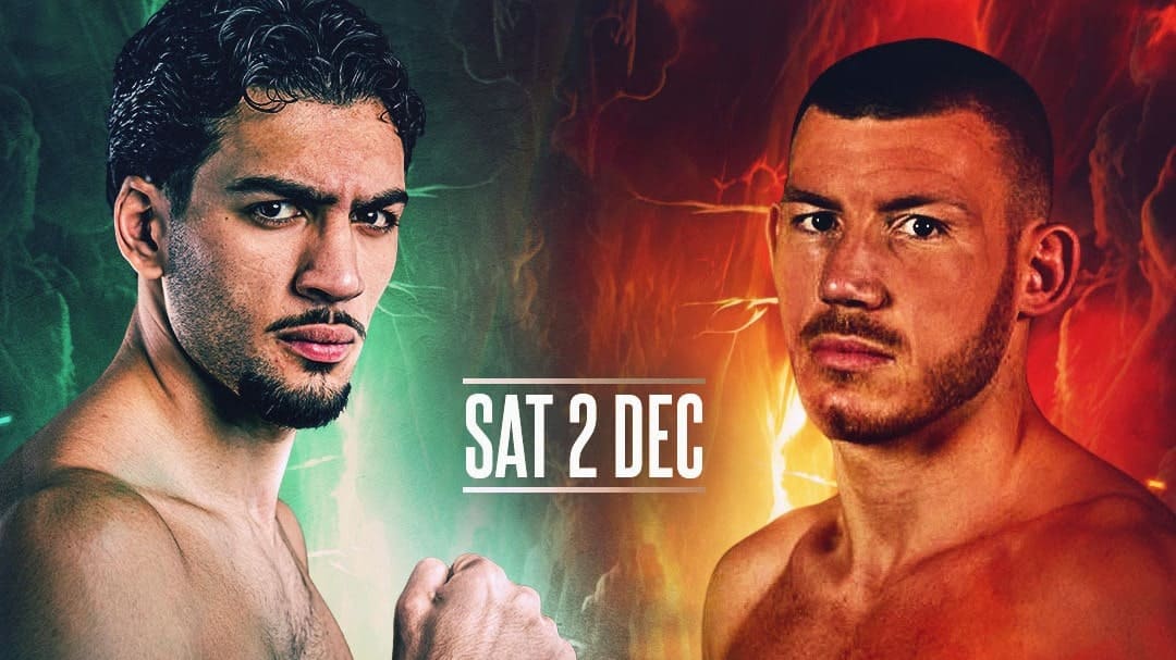 Hamzah Sheeraz affrontera Liam Williams le 2 décembre