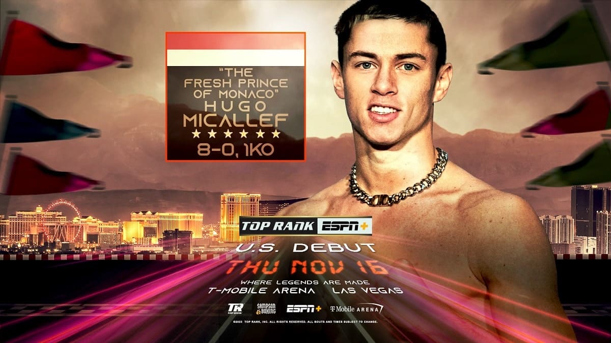 Hugo Micallef fera ses débuts aux États-Unis sur la carte de Shakur Stevenson