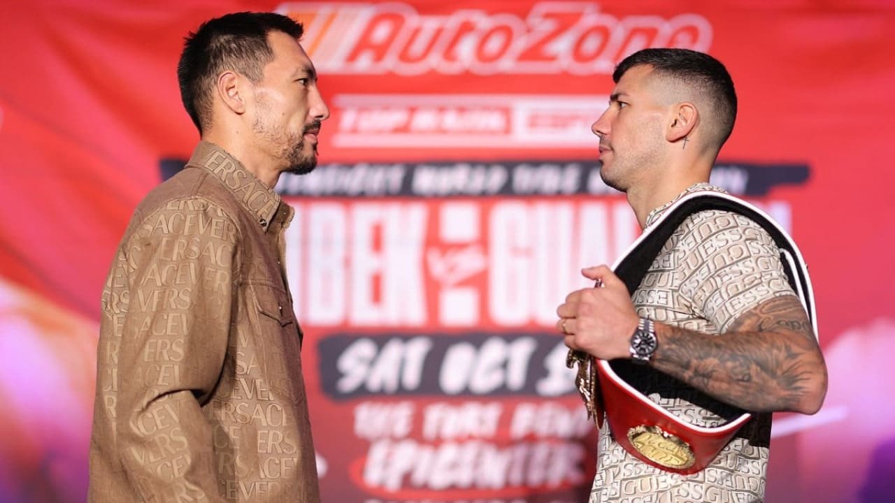 Janibek Alimkhanuly vs Vincenzo Gualtieri