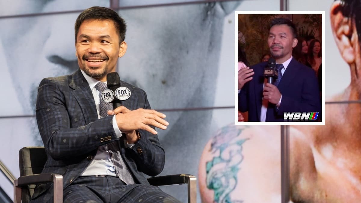 Manny Pacquiao on Khan Mayweather