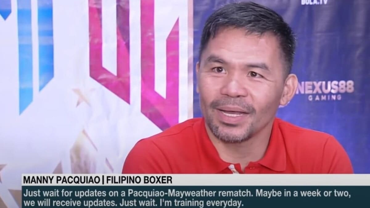 Manny Pacquiao confirms Floyd Mayweather talks 2023