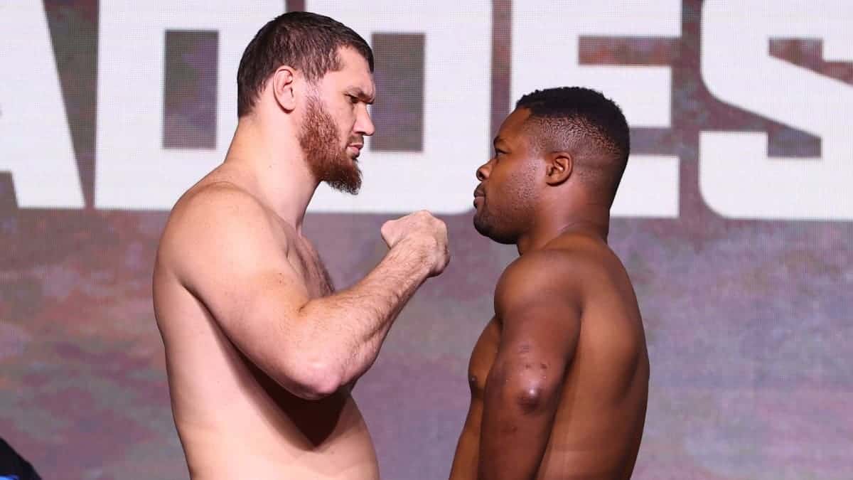 Heavyweight Makhmudov Faceoff