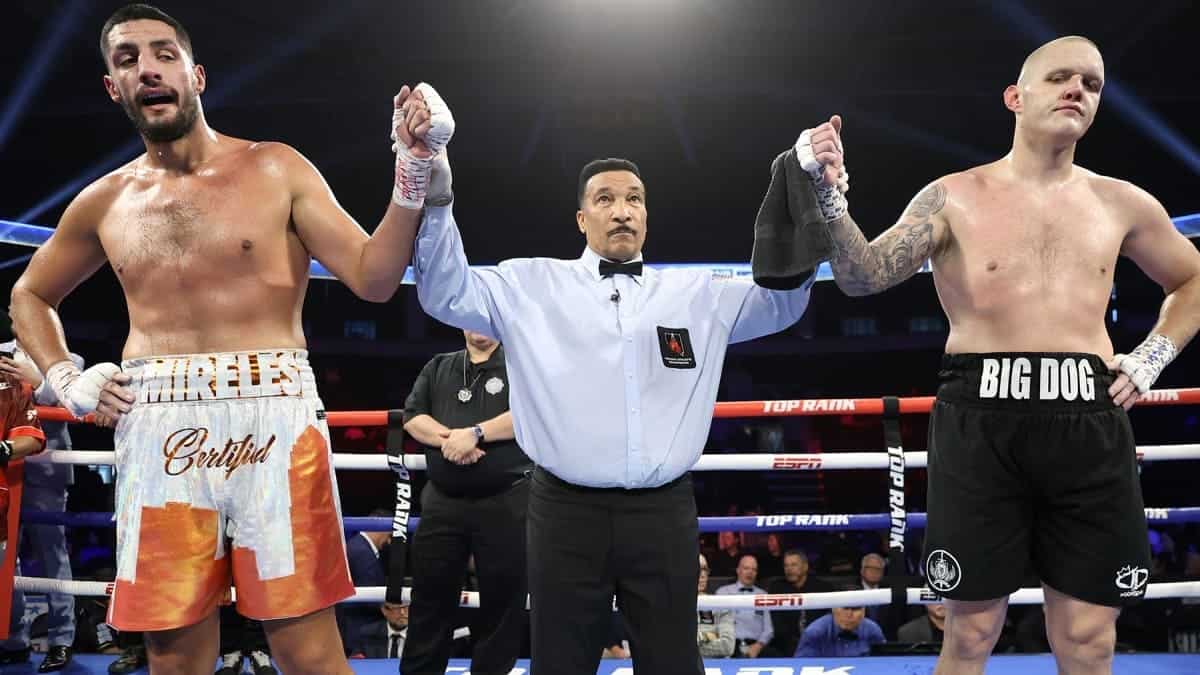 Antonio Mireles vs Skylar Lacy heavyweight fight