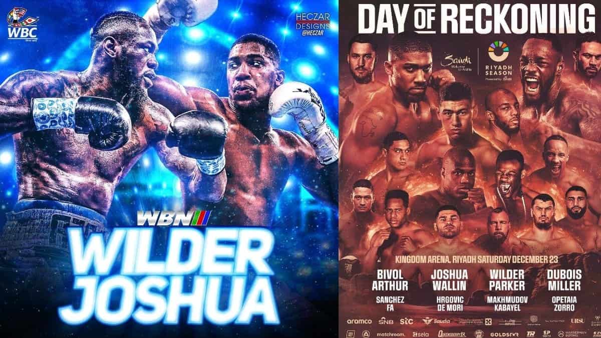 Deontay Wilder vs Anthony Joshua - Wilder vs Joshua Day of Reckoning