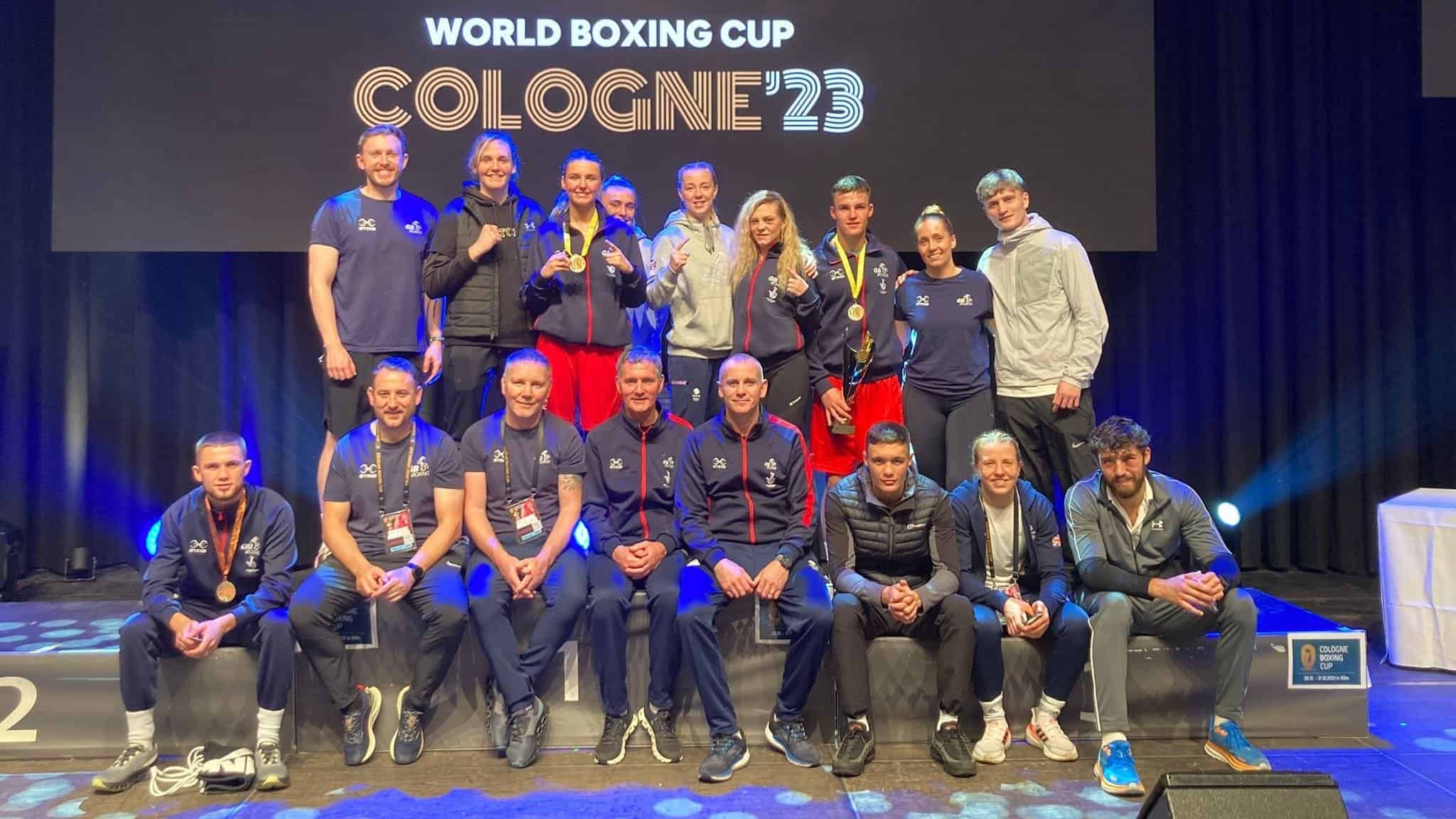 GB Boxing remporte neuf médailles à la Coupe du monde de boxe à Cologne