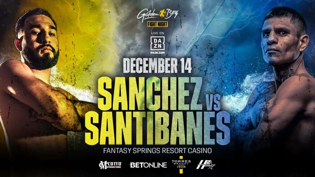 Golden Boy prépare Sanchez contre Santibanes pour le 14 décembre