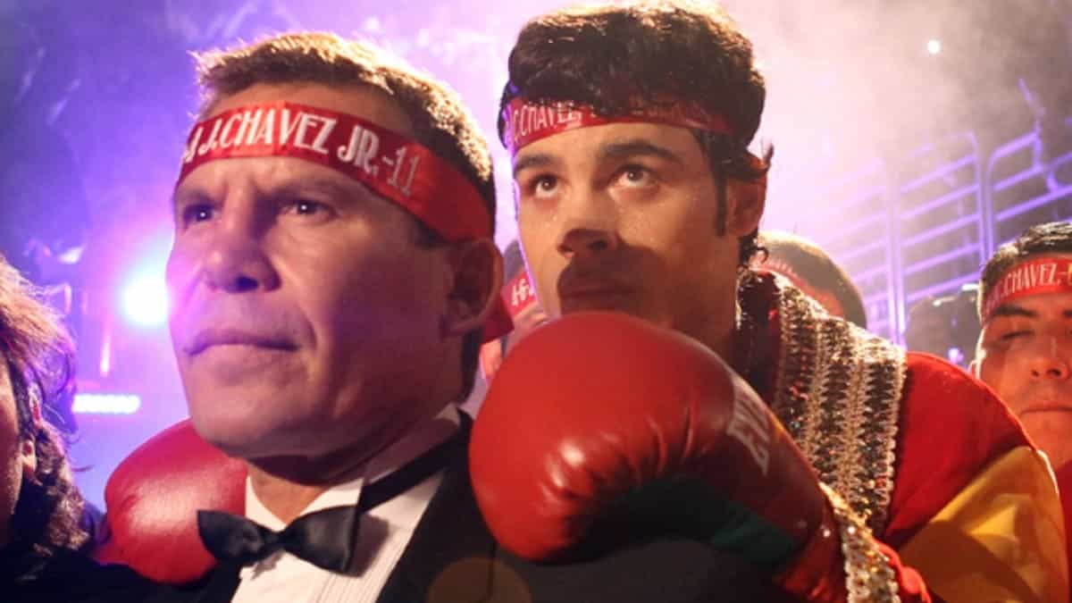 Julio Cesar Chavez Sr and Chavez Jr