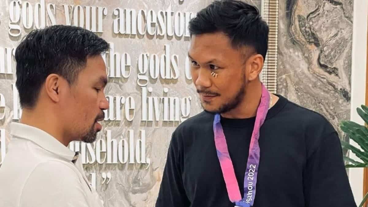 Manny Pacquiao congratulates Eumir Marcial on Olympic qualification