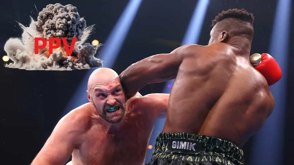 Fury vs Ngannou PPV numbers bomb