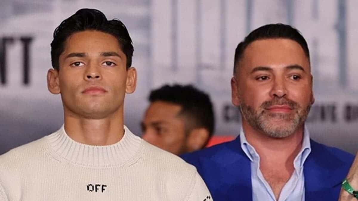 Oscar De La Hoya and Ryan Garcia