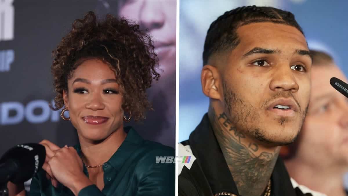 Alycia Baumgardner and Conor Benn